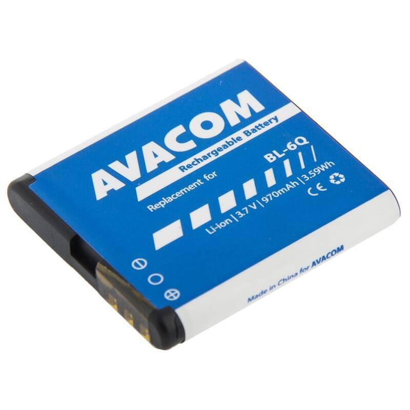 Baterie Avacom do mobilu Nokia 6700 Classic Li-Ion 3,7V 970mAh, Baterie, Avacom, do, mobilu, Nokia, 6700, Classic, Li-Ion, 3,7V, 970mAh