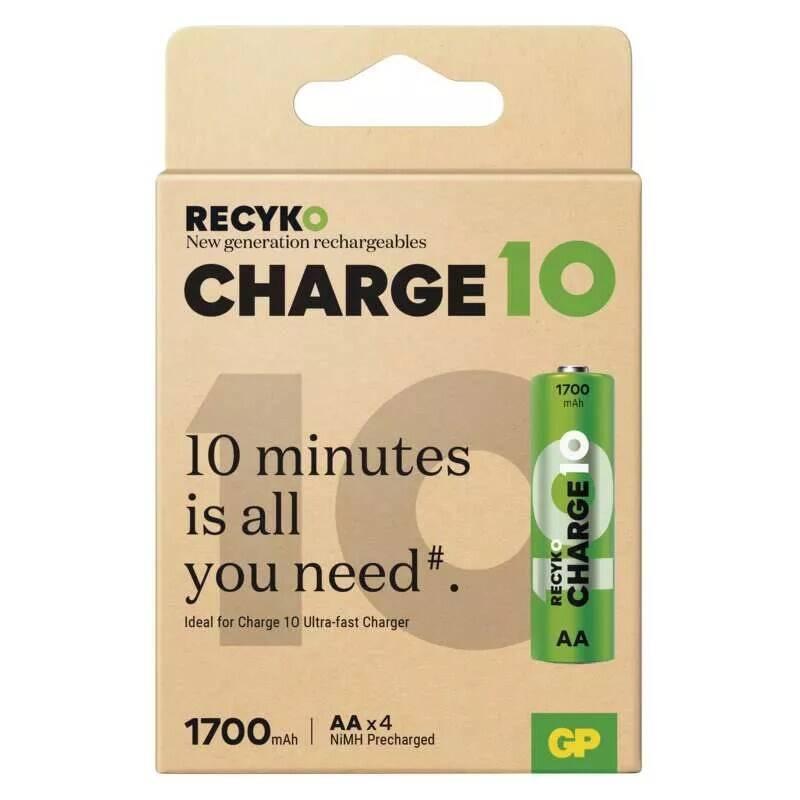Baterie nabíjecí GP ReCyko Charge10 AA
