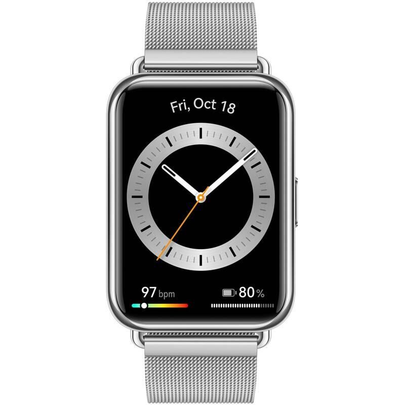 Chytré hodinky Huawei Watch Fit 2 Elegant stříbrný