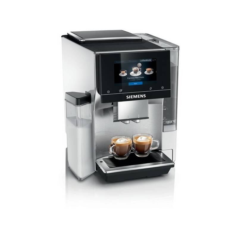 Espresso Siemens TQ705R03 bílé nerez