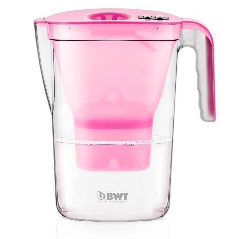 Filtrační konvice BWT VIDA MEI 2,6 l růžová, Filtrační, konvice, BWT, VIDA, MEI, 2,6, l, růžová