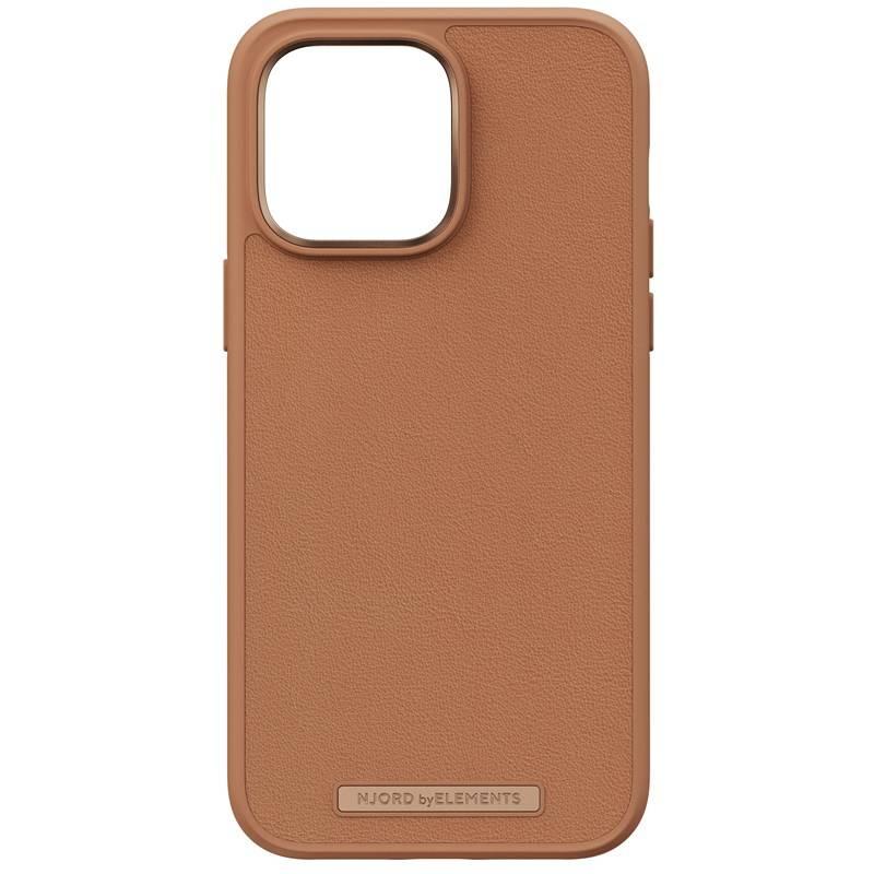 Kryt na mobil Njord Genuine Leather na Apple iPhone 14 Pro Max - cognac, Kryt, na, mobil, Njord, Genuine, Leather, na, Apple, iPhone, 14, Pro, Max, cognac