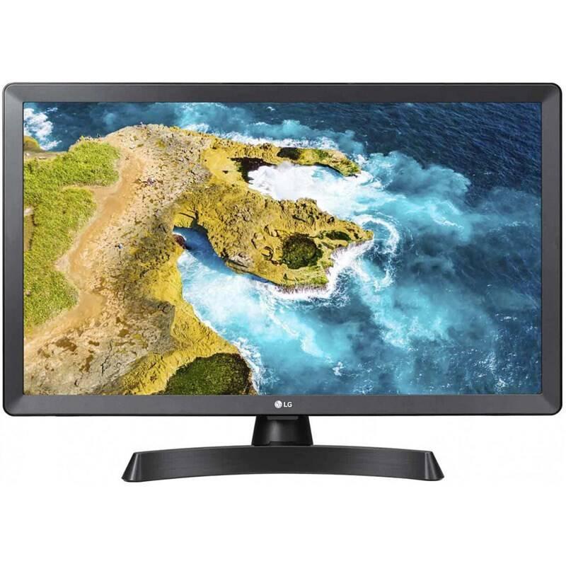 LCD monitor s TV LG 24TQ510S šedý, LCD, monitor, s, TV, LG, 24TQ510S, šedý