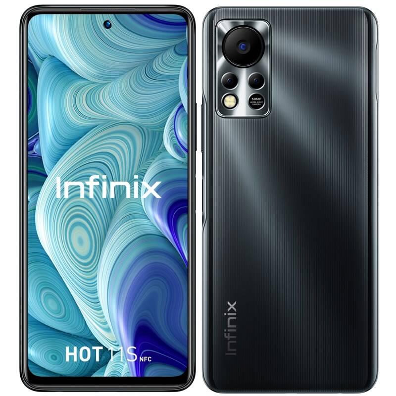 Mobilní telefon Infinix Hot 11S NFC 6GB 128GB černý