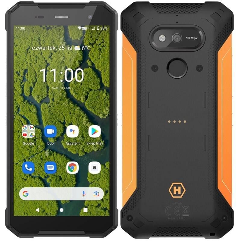 Mobilní telefon myPhone Hammer Explorer Plus oranžový