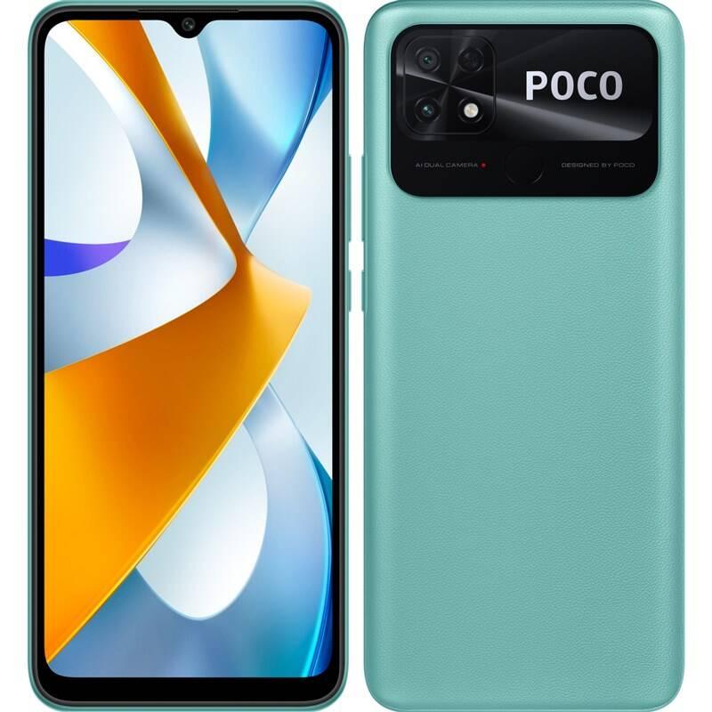 Mobilní telefon Poco C40 3GB 32GB - Coral Green