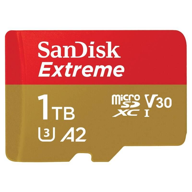 Paměťová karta SanDisk Micro SDXC Extreme