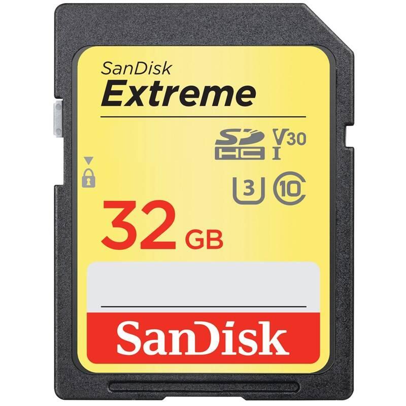 Paměťová karta SanDisk SDHC Extreme 32GB