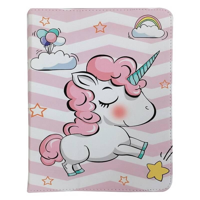 Pouzdro na tablet flipové GreenGo Sweet Unicorn na tablet 7-8