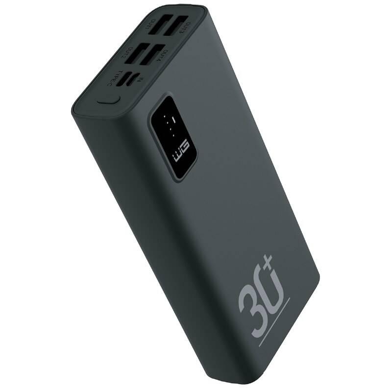 Powerbank WG Matěj 30000 mAh černá