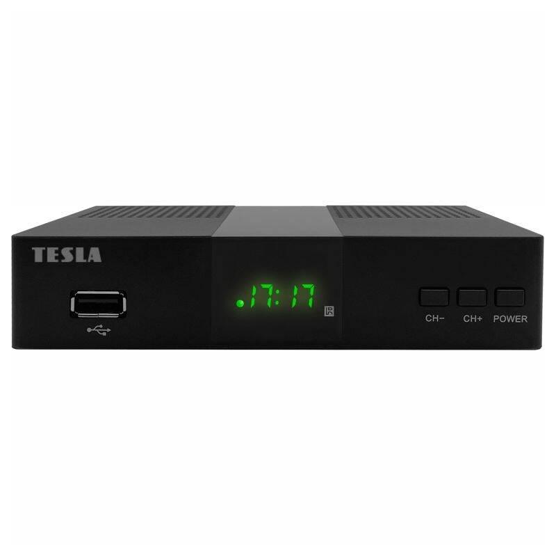 Set-top box Tesla TE-343 černý, Set-top, box, Tesla, TE-343, černý