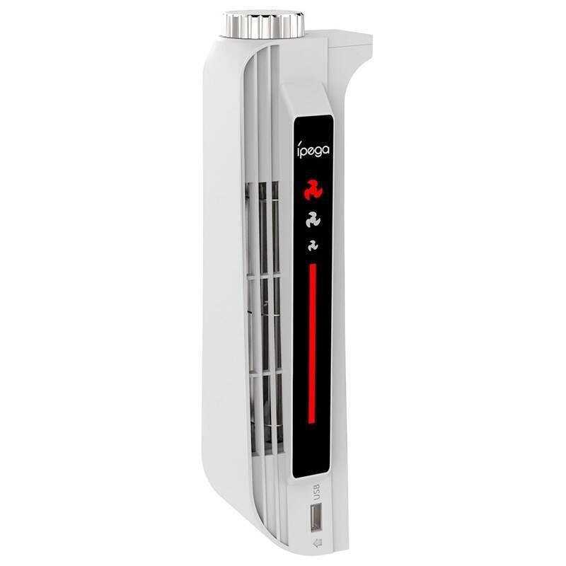 Ventilátor iPega P5031A pro PS5 bílý, Ventilátor, iPega, P5031A, pro, PS5, bílý