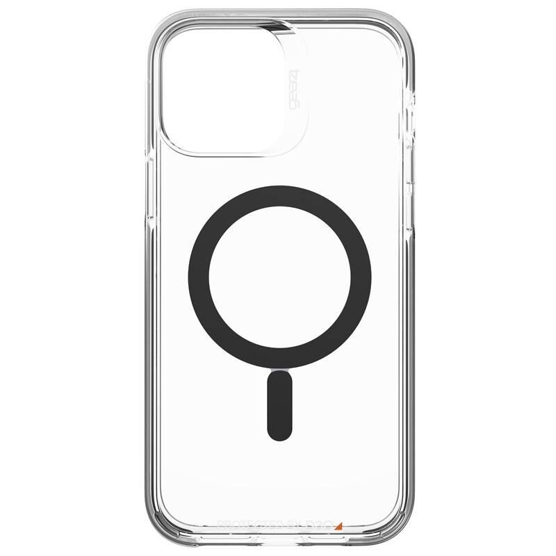 Kryt na mobil Gear4 D3O Santa Cruz Snap na Apple iPhone 13 Pro Max černý průhledný