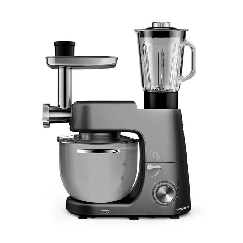 Kuchyňský robot Orava Chef-2 stříbrný