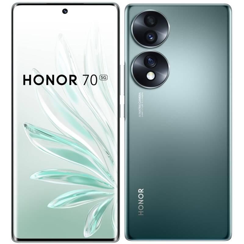 Mobilní telefon Honor 70 5G 8GB 128GB zelený, Mobilní, telefon, Honor, 70, 5G, 8GB, 128GB, zelený