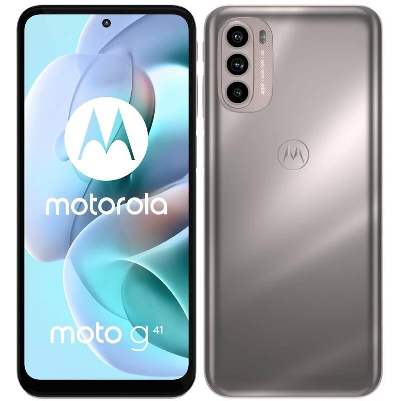 Mobilní telefon Motorola Moto G41 6GB 128GB - Pearl Gold