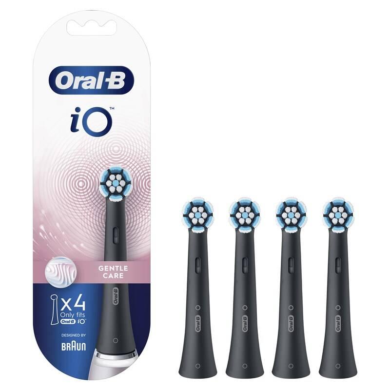 Náhradní kartáček Oral-B iO Gentle Care Black, Náhradní, kartáček, Oral-B, iO, Gentle, Care, Black