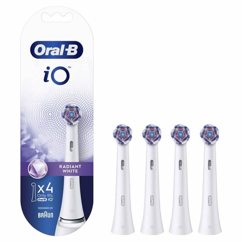 Náhradní kartáček Oral-B iO Radiant White, Náhradní, kartáček, Oral-B, iO, Radiant, White