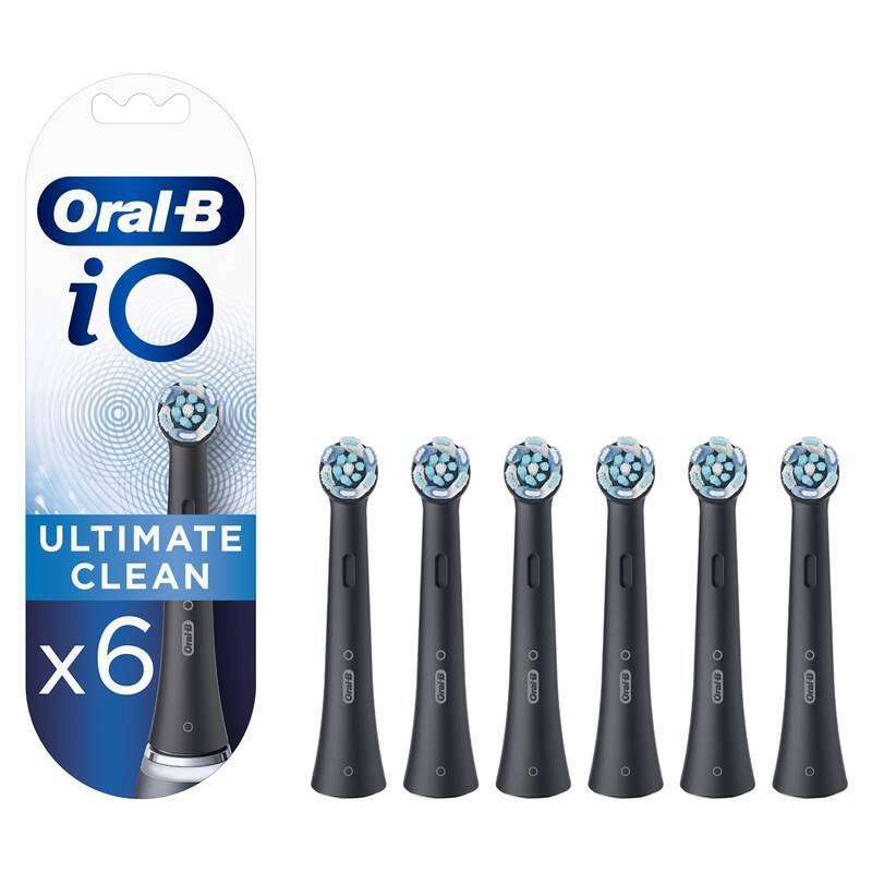 Náhradní kartáček Oral-B iO Ultimate Clean Black, Náhradní, kartáček, Oral-B, iO, Ultimate, Clean, Black