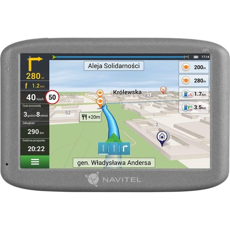 Navigační systém GPS Navitel E501 Lifetime