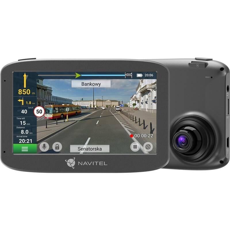 Navigační systém GPS Navitel RE 5 Dual Lifetime, s kamerou černá