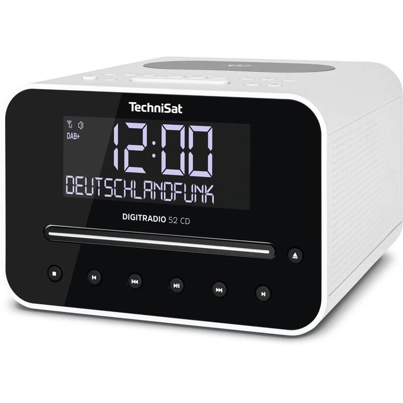 Radiobudík Technisat DIGITRADIO 52 CD bílý