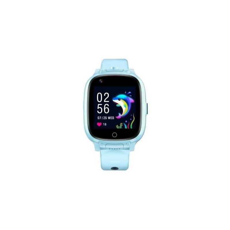 Chytré hodinky Garett Kids Twin 4G modré