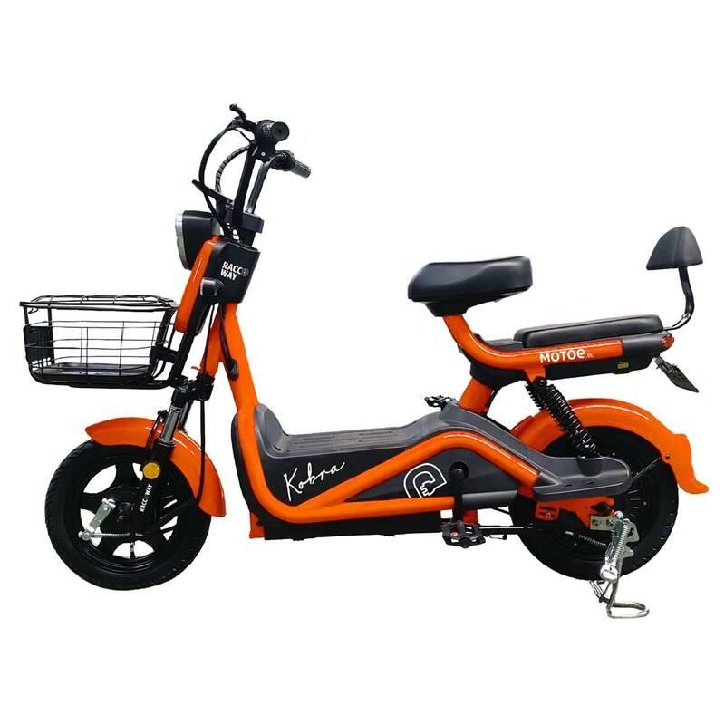 Elektrická motorka RACCEWAY Kobra oranžový