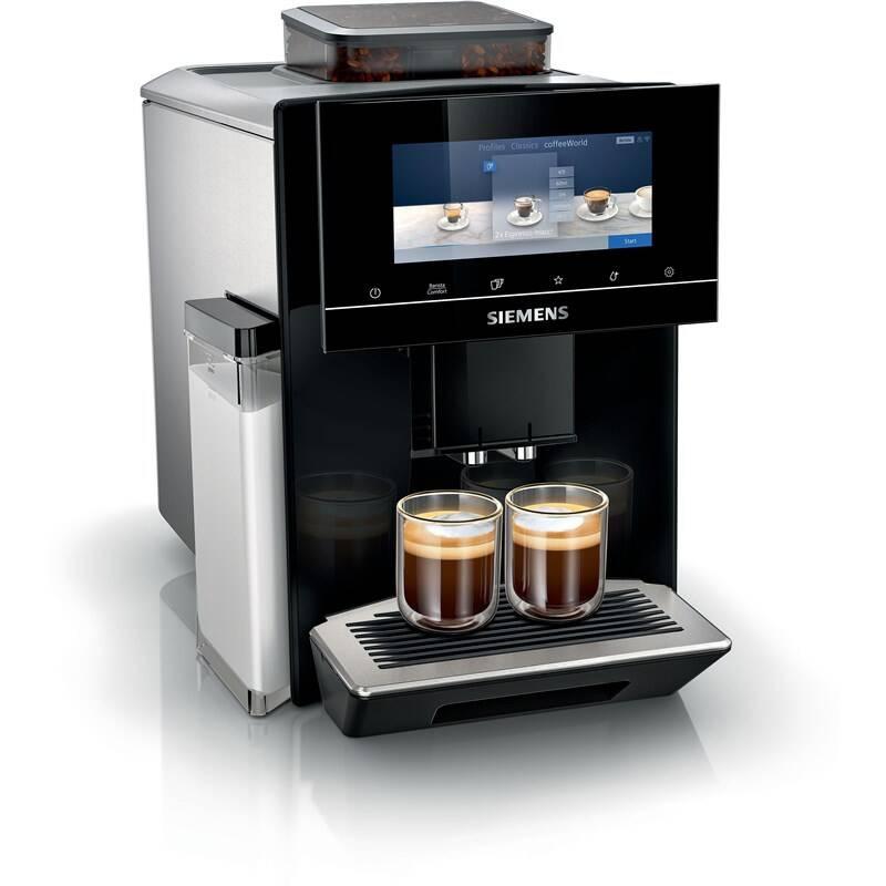 Espresso Siemens EQ900 TQ903R09 černé nerez