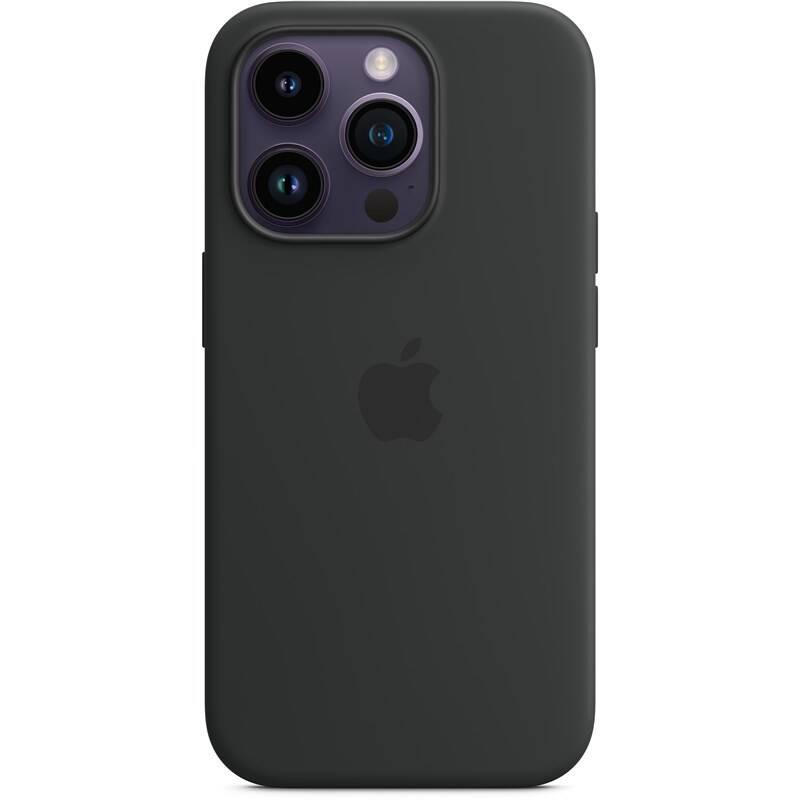 Kryt na mobil Apple Silicone Case s MagSafe pro iPhone 14 Pro - temně inkoustový, Kryt, na, mobil, Apple, Silicone, Case, s, MagSafe, pro, iPhone, 14, Pro, temně, inkoustový