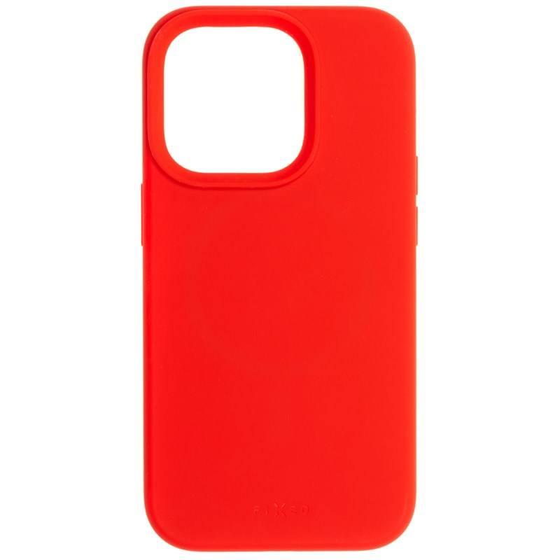 Kryt na mobil FIXED MagFlow s podporou MagSafe na Apple iPhone 14 Pro červený
