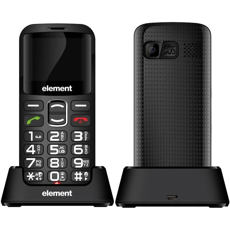 Mobilní telefon Sencor Element P012S černý