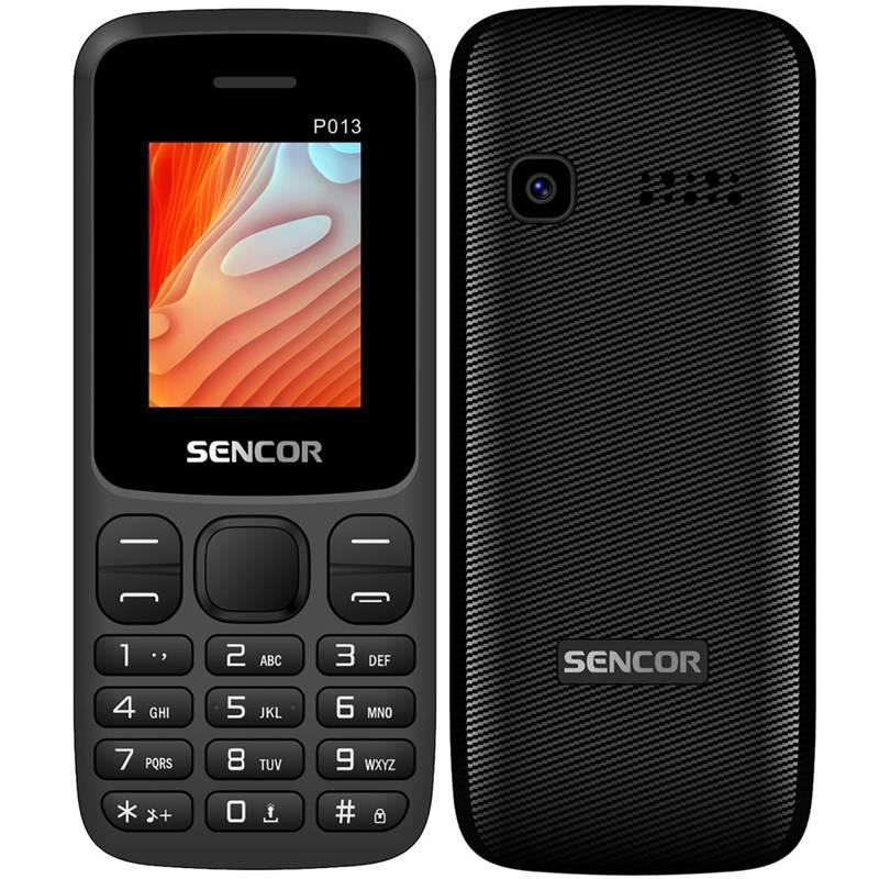 Mobilní telefon Sencor Element P013 černý, Mobilní, telefon, Sencor, Element, P013, černý