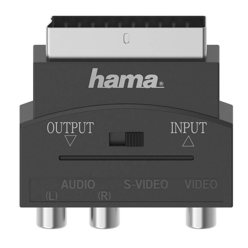 Redukce Hama SCART 3 cinch AV