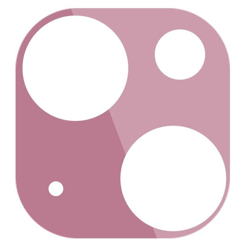 Tvrzené sklo COTEetCI na fotoaparát Apple iPhone 13 iPhone 13 Mini růžové