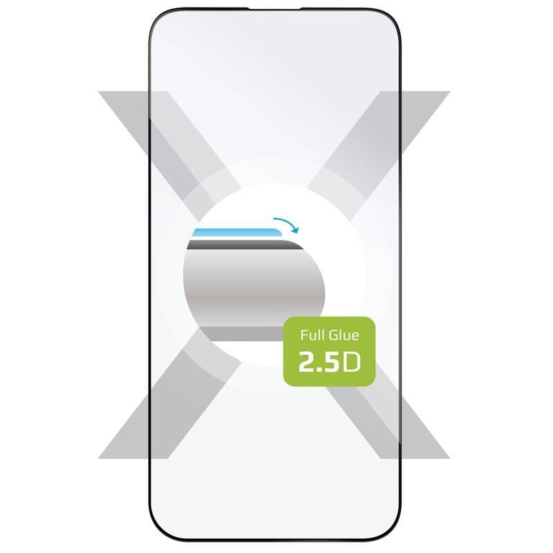 Tvrzené sklo FIXED Full-Cover na Apple iPhone 14 Pro Max černé