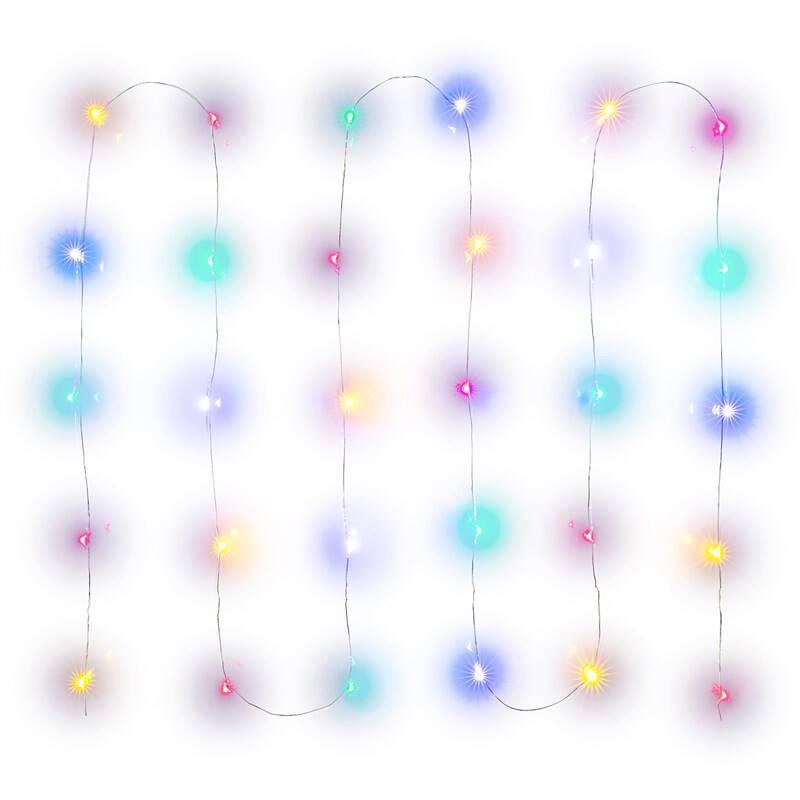 Vánoční osvětlení RETLUX RXL 260, Nano 30 LED, řetěz, 3 0,3 m, multicolor