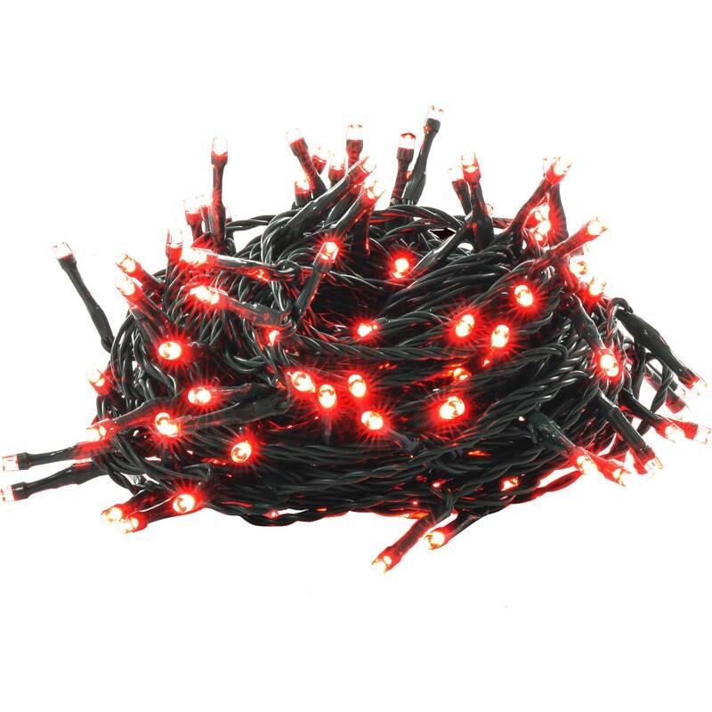 Vánoční osvětlení RETLUX RXL 307, 150 LED, řetěz, 15 5 m, červená