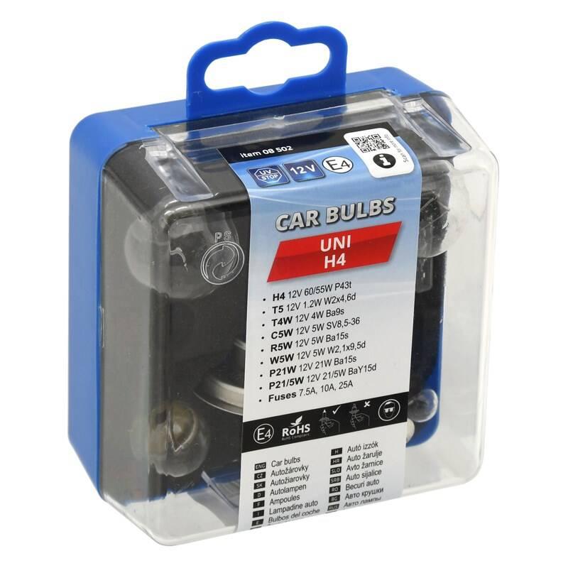 Autožárovka Compass 08502 servisní box H4