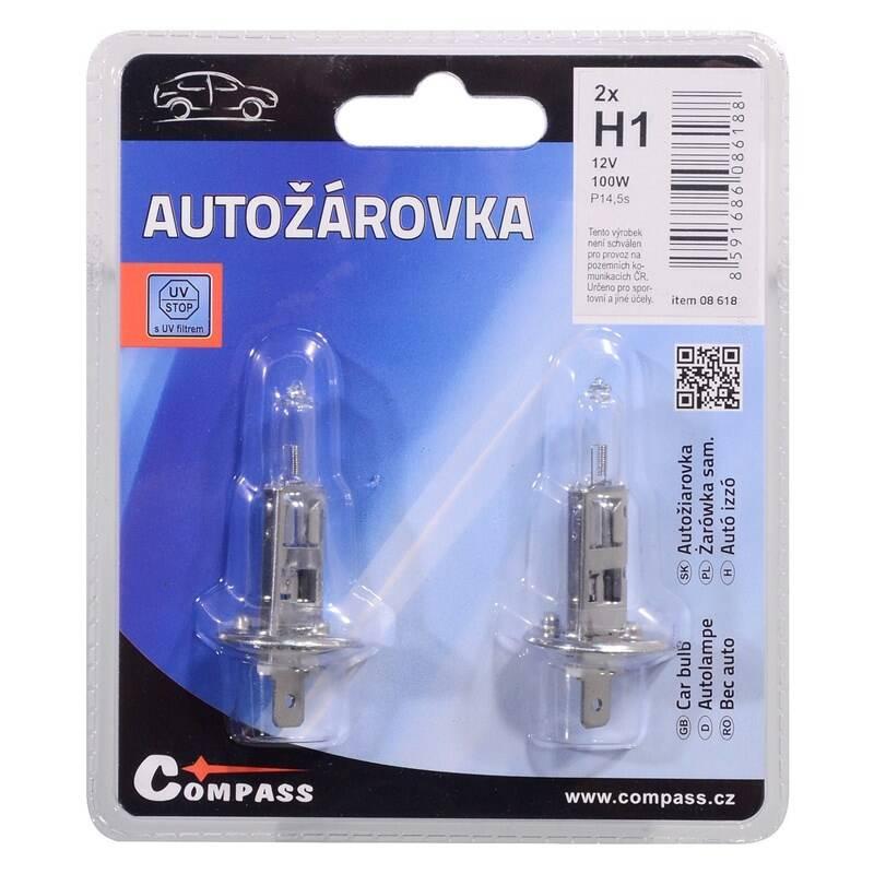 Autožárovka Compass 08618 12V H1 100W