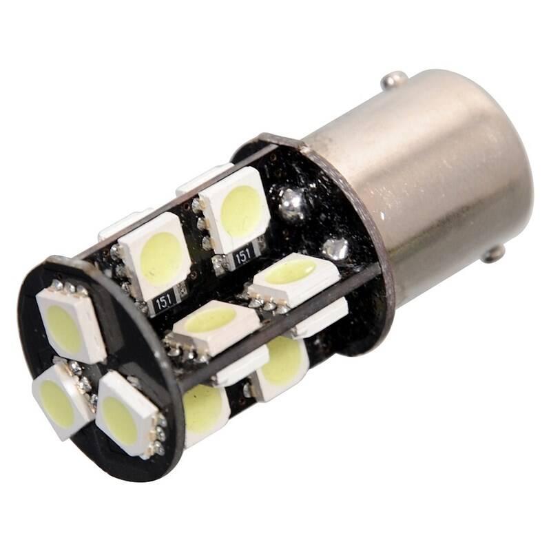 Autožárovka Compass 33806 19 SMD LED 12V Ba15S CAN-BUS