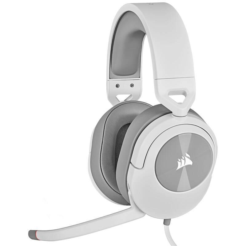 Headset Corsair HS55 Surround bílý