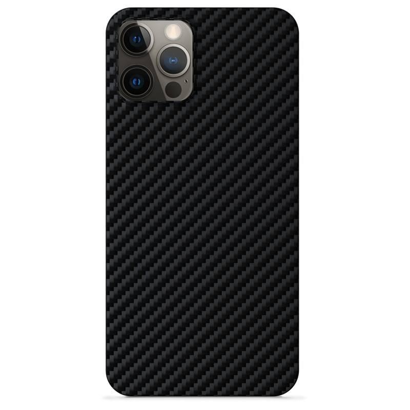 Kryt na mobil Epico Carbon Magnetic s MagSafe na Apple iPhone 12 12 Pro černý