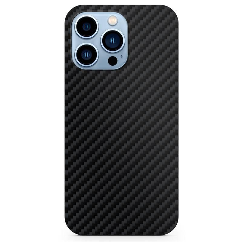 Kryt na mobil Epico Carbon Magnetic s MagSafe na Apple iPhone 13 černý