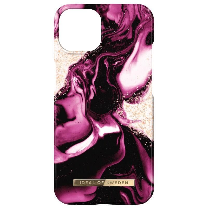 Kryt na mobil iDeal Of Sweden Fashion na Apple iPhone 14 - Golden Ruby Marble