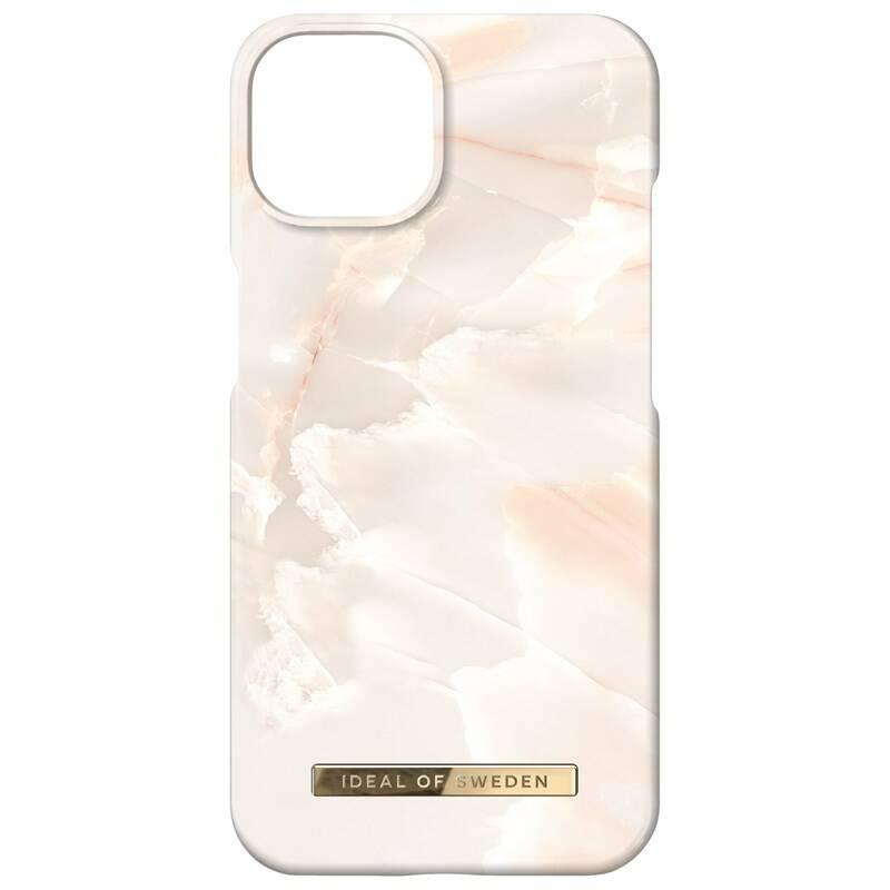 Kryt na mobil iDeal Of Sweden Fashion na Apple iPhone 14 - Rose Pearl Marble