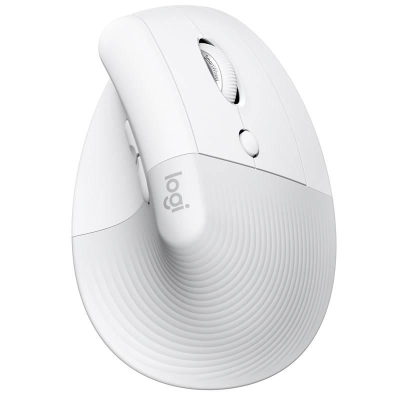 Myš Logitech Lift Vertical Ergonomic for Mac bílá