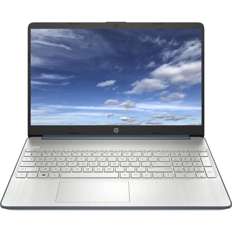 Notebook HP 15s-fq5052nc stříbrný modrý
