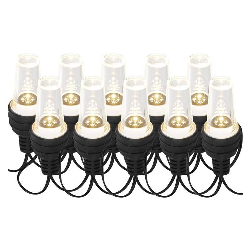Párty osvětlení EMOS 10 LED řetěz - 10x párty žárovky, 4,5 m, venkovní i vnitřní, studená bílá, Párty, osvětlení, EMOS, 10, LED, řetěz, 10x, párty, žárovky, 4,5, m, venkovní, i, vnitřní, studená, bílá
