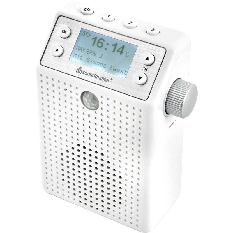 Radiopřijímač s DAB Soundmaster DAB60WE bílý